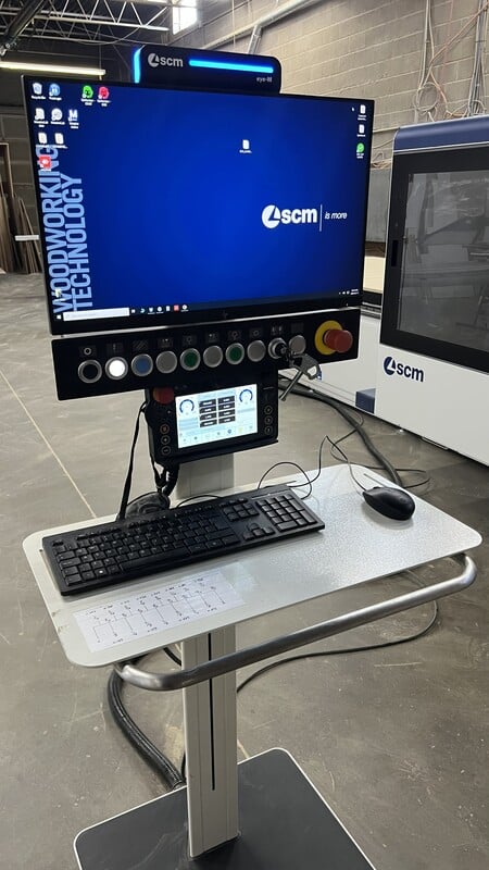 SCM #Morbidelli-X200-Cell, CNC Nesting Router, 5' x 10' vacuum table, automatic tool changer, dust extraction - Image 2
