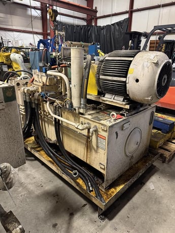 Ex-Cell-O #3251S, Roto-Flo Spline Roller, 48" Rack, 55" Stroke, 40 HP, 480 V., 1986 - Image 8