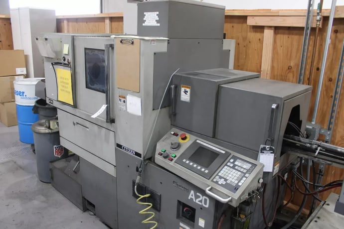 Citizen #A20VIIPL, CNC Swiss Type Automatic Lathe, 7.9" diameter, 5 HP, 8000 RPM, Chip Conv., 2009 - Image 10