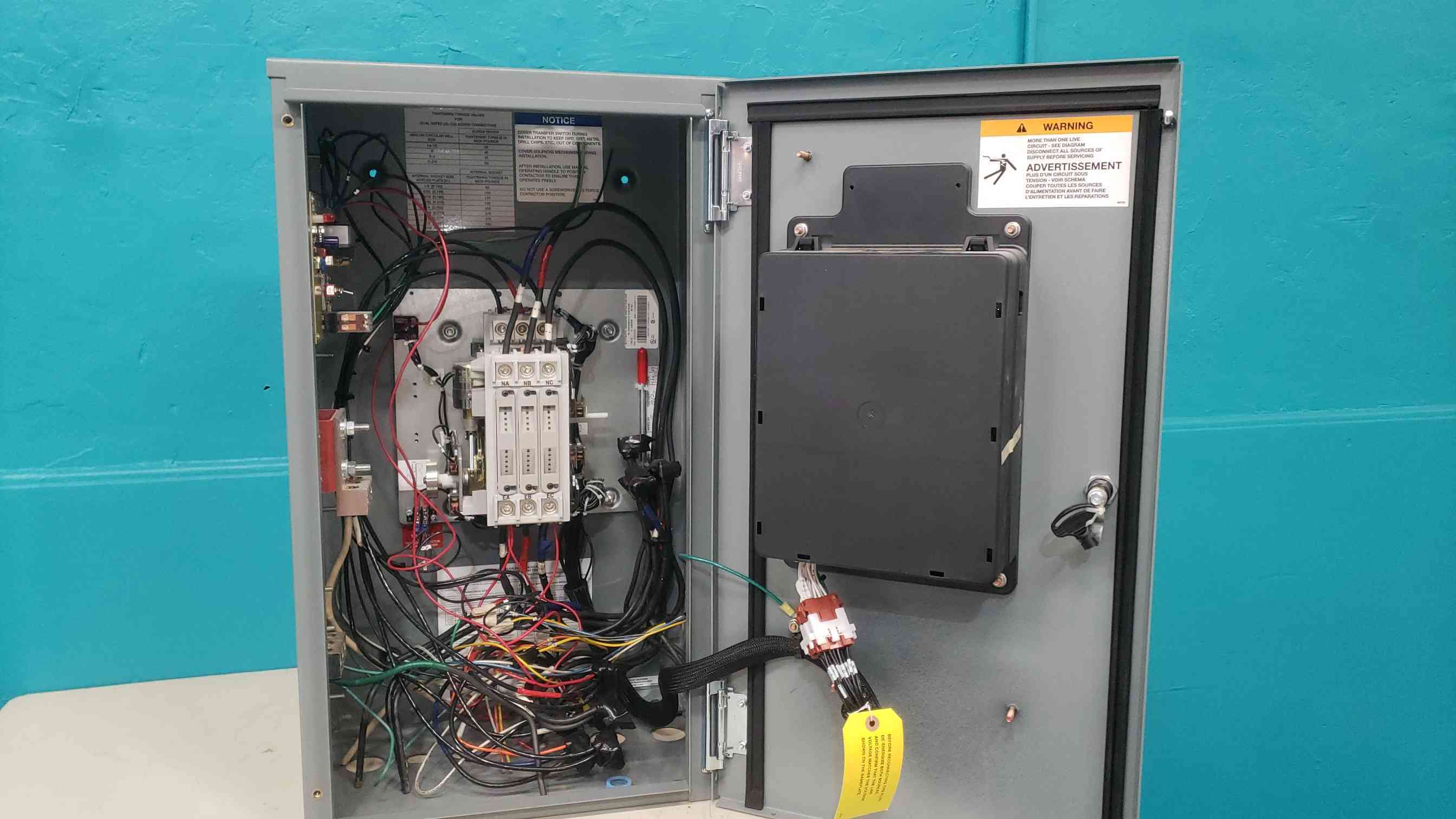 100 Amp. Kohler, #GM30295, Decision-Maker MPAC 1200, Automatic Transfer Switch, 208 Volts - Image 8