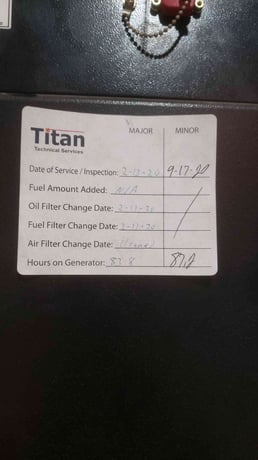 48 KW Generac #0060720, diesel generator, 120/240 Volts, 1 Phase, 87 hours - Image 3