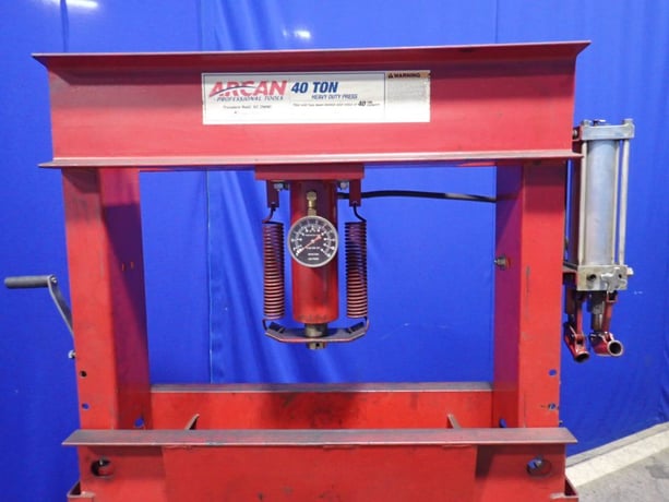 40 Ton, Arcan #CP400W, Heavy Duty Press, 11,400 PSI - Image 6