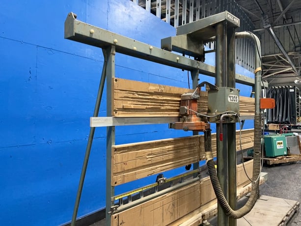 Holzer #1203, Vertical Panel Saw, 75" x 128" Capacity - Image 6