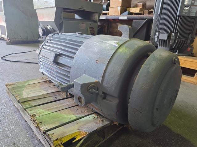 125 HP 1200 RPM U.S. Motors, Frame 447VP, TEFC BB, 460 Volts - Image 3