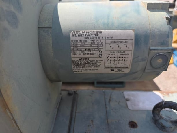 40 HP 1200 RPM Reliance, Frame LC2512ATZ, DPFVBB, 500 VA, 300 VF - Image 4