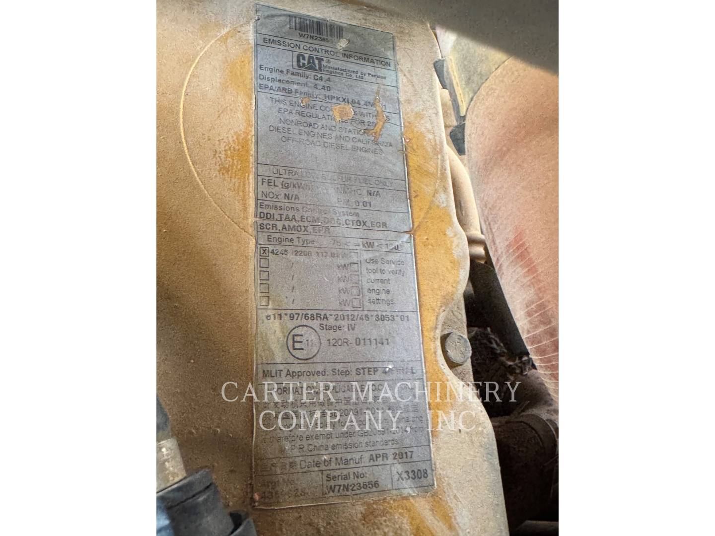 Caterpillar D6K2 LGP, 12699 hours, S/N: JTR00807, 2017 - Image 8