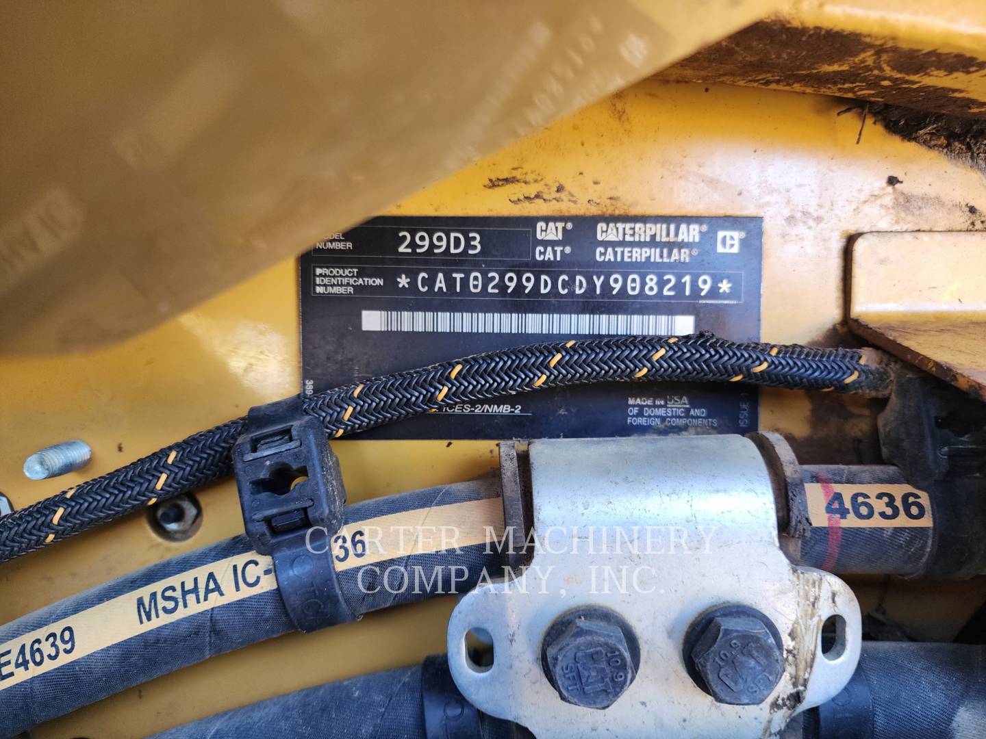 Caterpillar 299D3, 1287 hours, S/N: 0DY908219, 2023 - Image 6