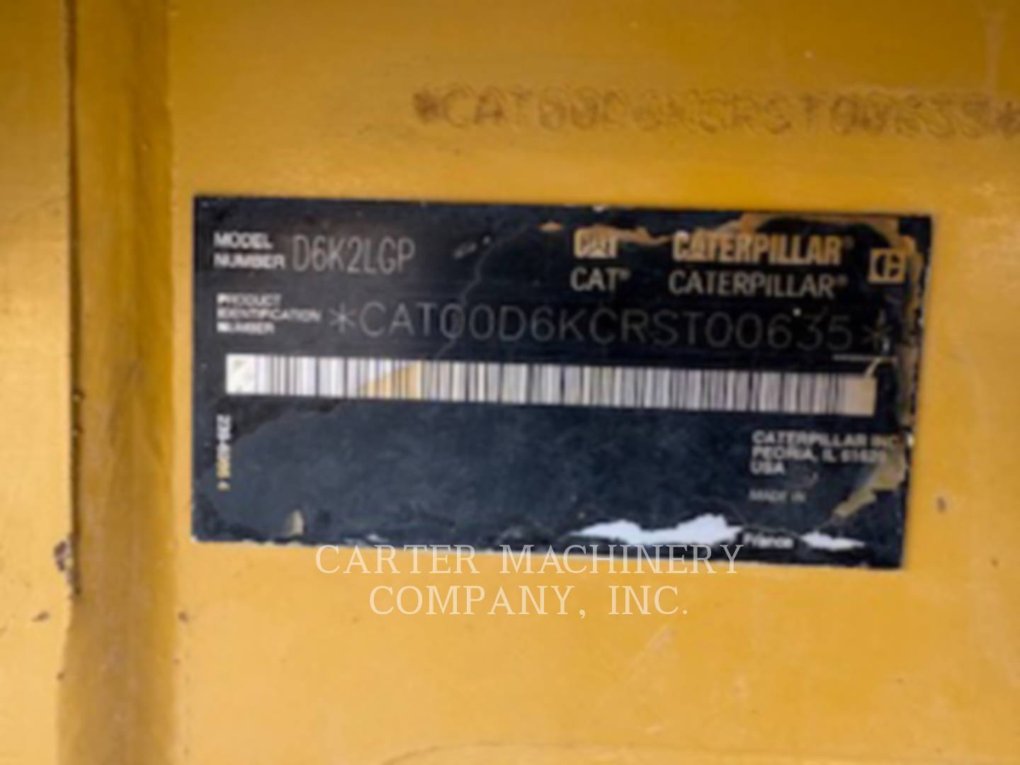 Caterpillar D6K2LGP, 14176 hours, S/N: RST00635, 2014 - Image 6