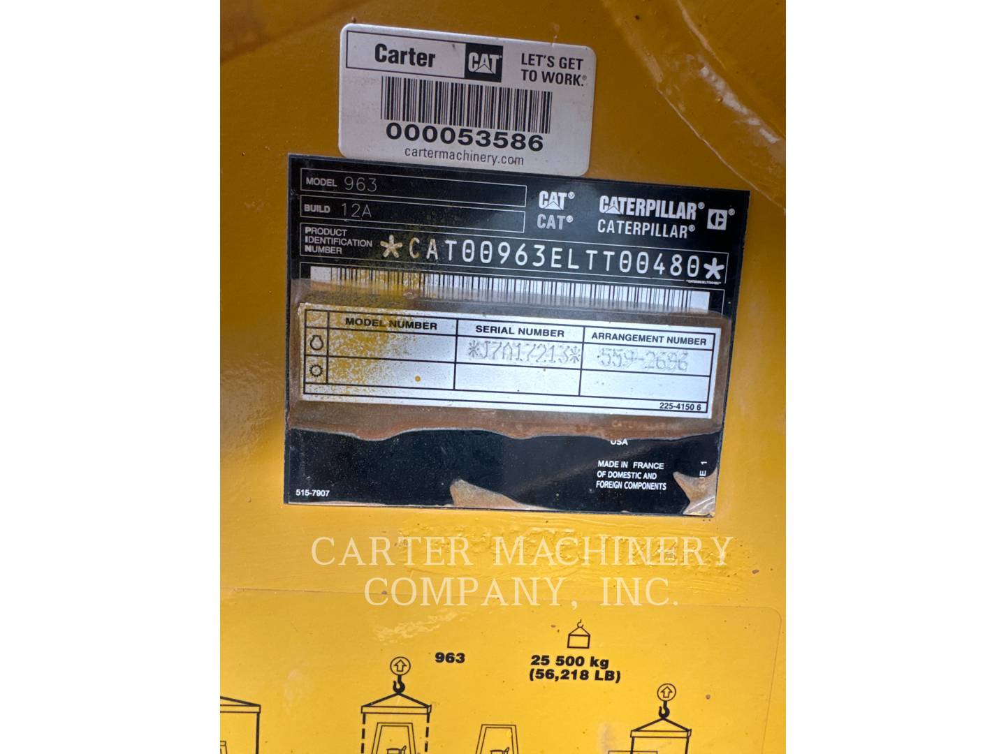 Caterpillar 963-12, Track Loader, 5461 hours, S/N: LTT00480, 2021 - Image 6