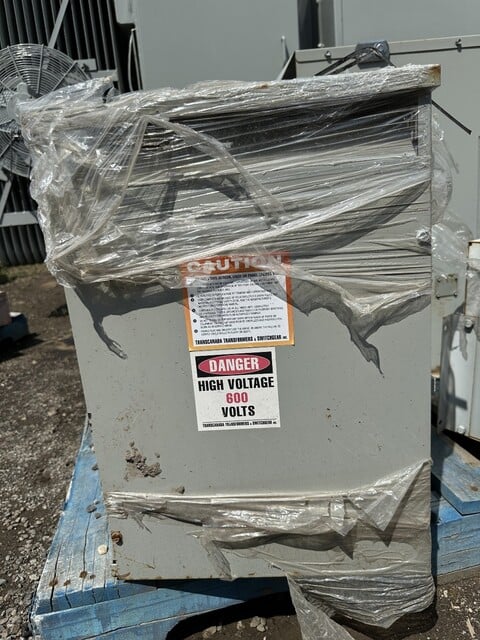 15 KVA 600 Primary, 120/240 Secondary, Hammond Mfg., Dry Type Transformer, Type F, 60 Hz - Image 4