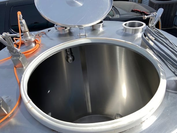200 gallon Vertical stand mounted multi use Stainless Steel tank - Image 7