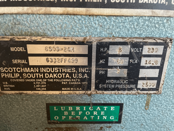 6" x 6" x 3/8" Scotchman #6509-24M,, ironworker, 65 ton, 4 station, 1999 - Image 7