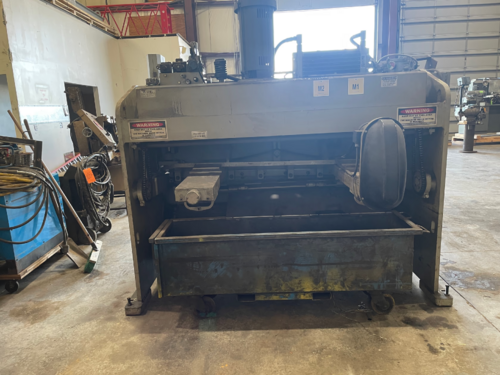 1/4" x 6' Accurshear #62506, hydraulic shear, 36" programmable Back Gauge, 4' squaring arm, 2006 - Image 4
