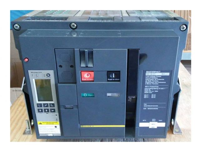 800 Amps, Square D, NW08H1, WA4ATR63C3FXXXXXDA, 800 AF, LSI, 5.0P trip, new - Image 1