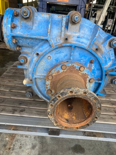 Warman #108FAHCCCGM, Horizontal Slurry Pump, 10" inlet, 8" outlet - Image 1