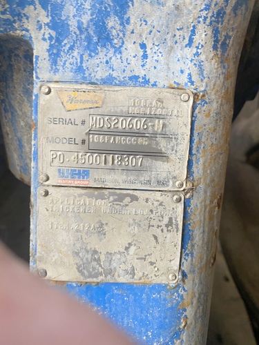 Warman #108FAHCCCGM, Horizontal Slurry Pump, 10" inlet, 8" outlet - Image 5