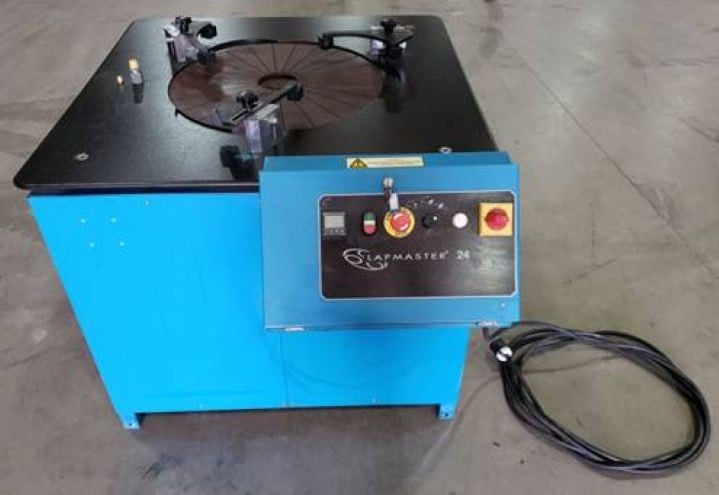 24" Lapmaster, 3 rings, copper polishing plate, ready to go, 2008 - Image 4