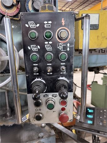 4" Kuraki #KBT-100-3W, table type horizontal boring mill, 55" X, 49" Y, 49" Z, 41" x47" rotary table, 17-1200 - Image 3