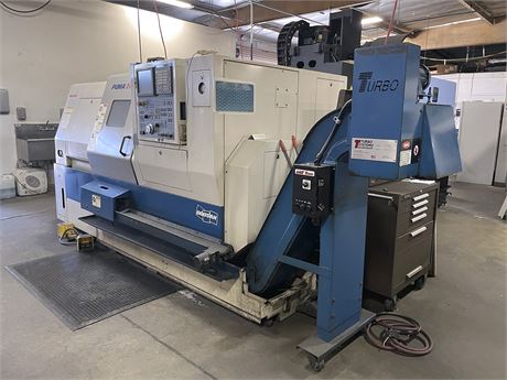 Daewoo Doosan #Puma-240MSB, CNC lathe, 21.7" swing, 11.4" diameter, 19.7" L, 2.99" bore, 2.6" bar, 4500 RPM - Image 3