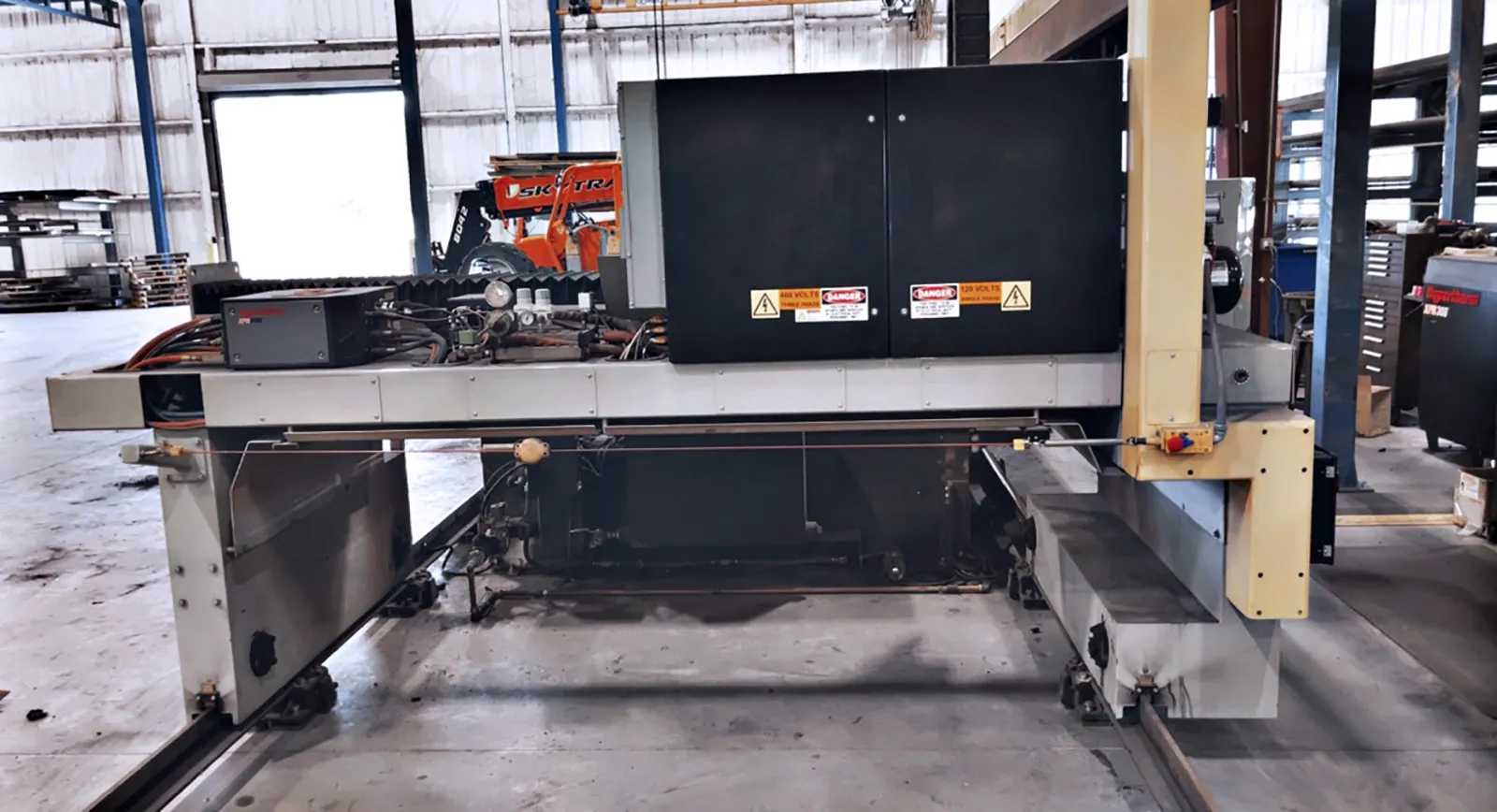 Alltra #WT-92x174, CNC plasma cutting system, 92" x174" water table, 300 amp, 2" pierce, 3-1/8" severance - Image 6