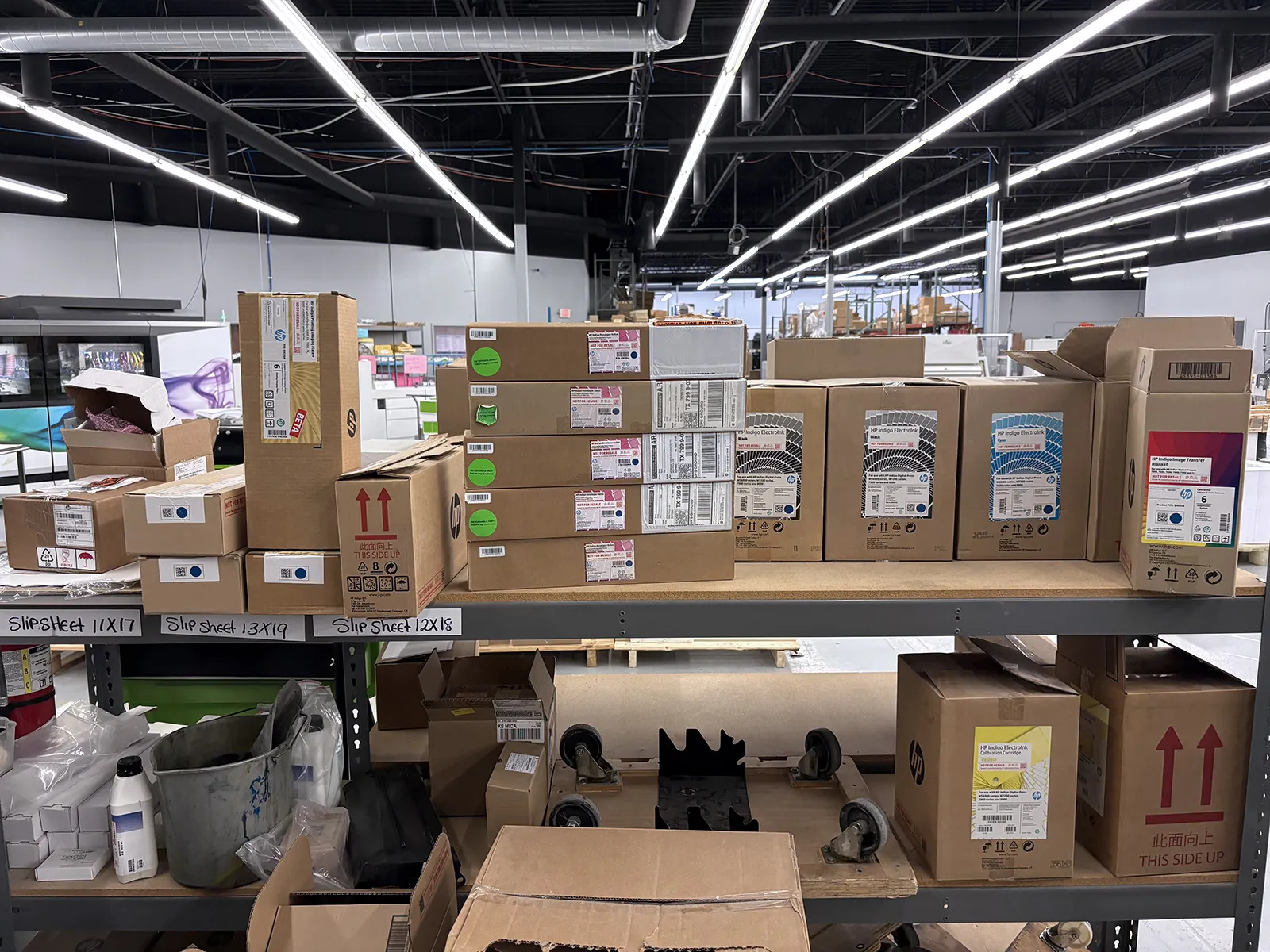 HP Indigo #7600, digital printing press, 120 color PPM, up to 7 ink stations, 40-130 lb. stock, 4410 lb., 2014 - Image 8