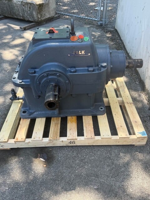 60 HP @ 450 RPM, Falk #2100GHB1-KS, gear reducer, 2.76 :1 ratio - Image 6