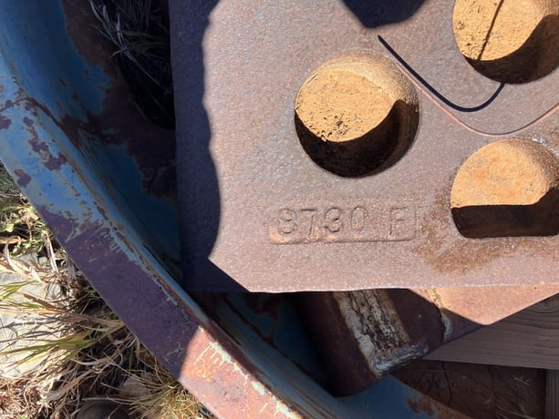 21" x 36" Traylor, Jaw Crusher, 72" flywheel - Image 9