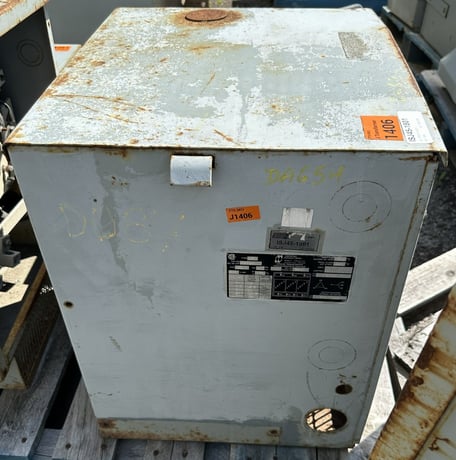 45 KVA 600 Delta Primary, 208Y/120 Secondary, Hammond Mfg., Three-Phase Isolation Transformer, Type-K, 60 Hz - Image 2