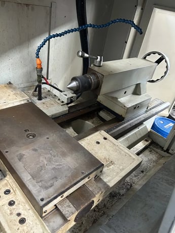 Kent #KLS1840N, CNC Lathe, 18" swing, 39.4" centers, 9.84" turning diameter, 10" chuck, 3" bar, 2000 RPM, 7.5 - Image 5