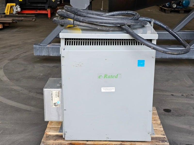 45 KVA 600 Delta Primary, 240Y/139 Secondary, Beaver #BC45JS/ZZ, Dry Type Isolation Transformer, Nema 2 - Image 1