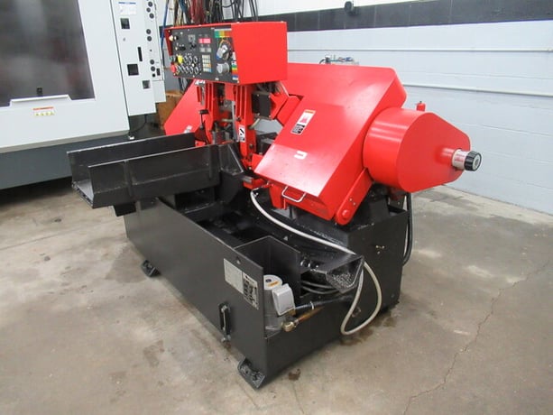 10" x 11" Amada #HFA250W, Programmable Auto Horiz Bandsaw, 1" x.037" x 11' 6" blade, variable speed, 70-262 - Image 2