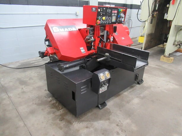 10" x 11" Amada #HFA250W, Programmable Auto Horiz Bandsaw, 1" x.037" x 11' 6" blade, variable speed, 70-262 - Image 3