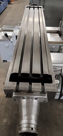 Sharp #VH-25, Vertical/Horizontal Combination Milling Machine, 10" x 56" table, NMTB-40, 5 HP, 60-4500 RPM - Image 10