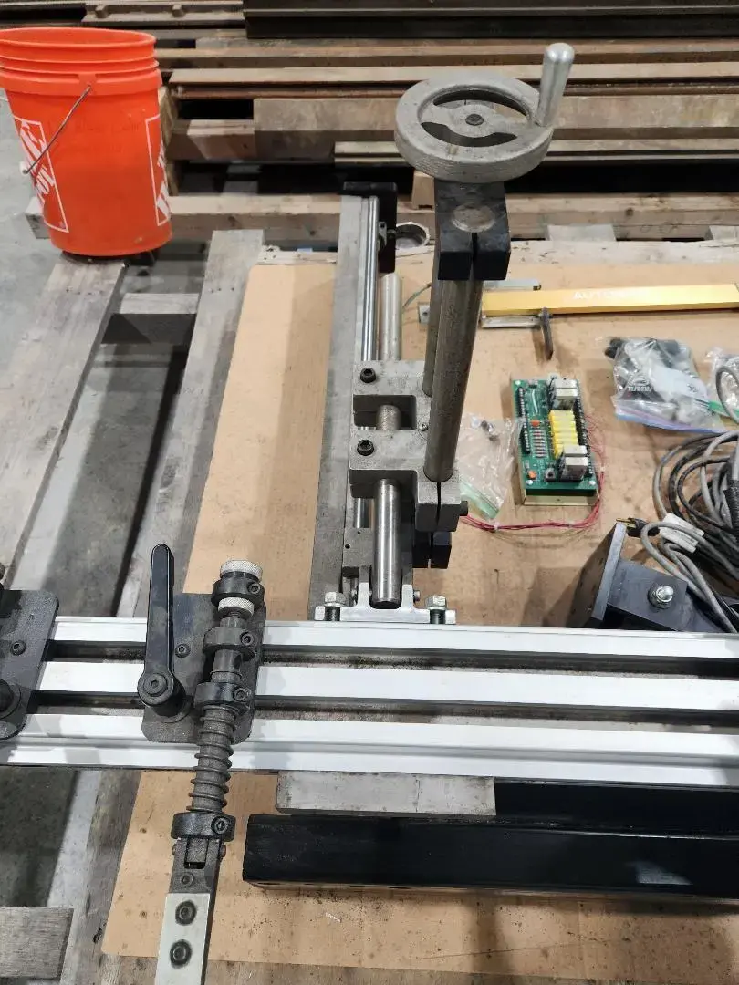 Automec #CNC-600-HD, CNC Backgauge System, G24 Backgauge, 15" Touch Screen Control, 2022 - Image 5