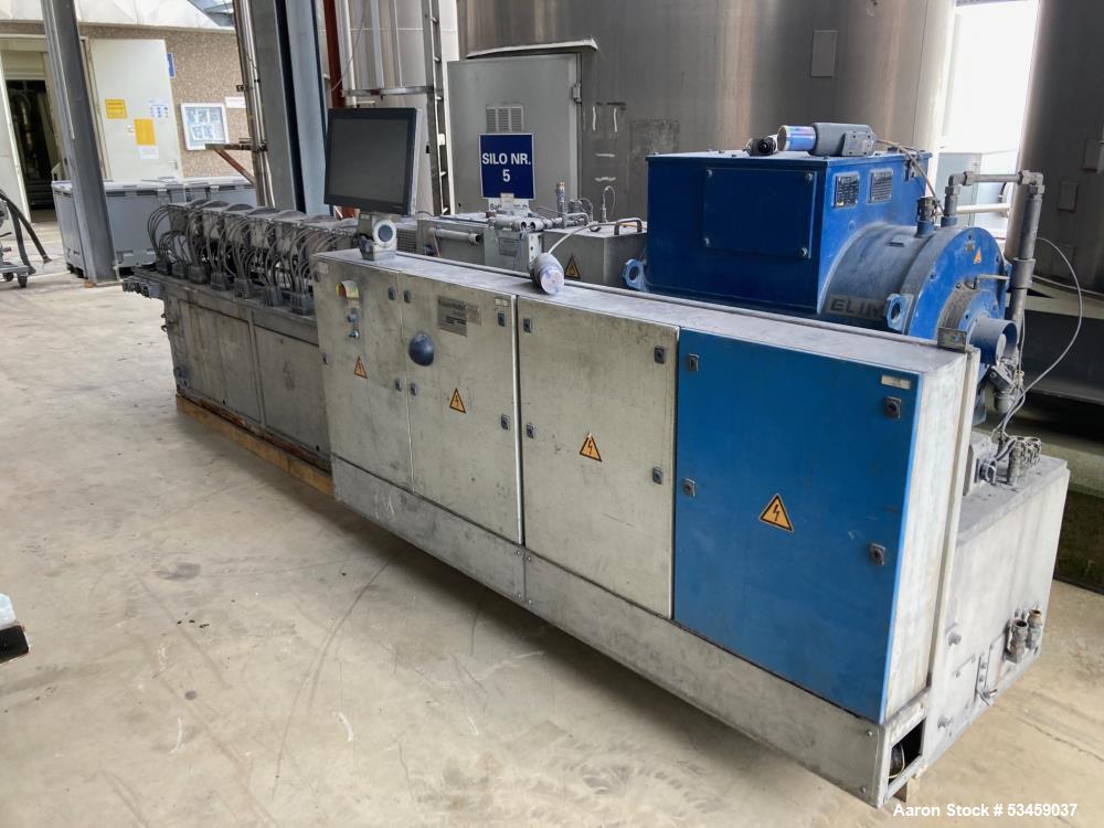 52.2" mm KraussMaffei Berstorff #ZE-52-48D, Twin Screw Extruder, 48:1 L/D, 350 KW, 1.2 TPH, 1200 RPM Max - Image 2