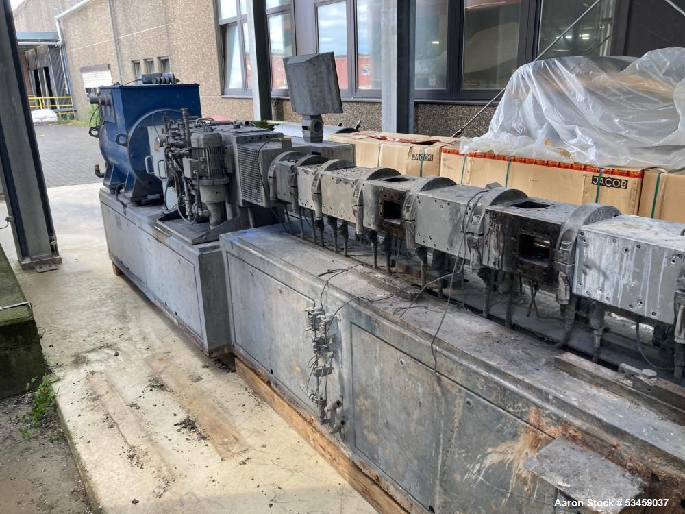 52.2" mm KraussMaffei Berstorff #ZE-52-48D, Twin Screw Extruder, 48:1 L/D, 350 KW, 1.2 TPH, 1200 RPM Max - Image 4