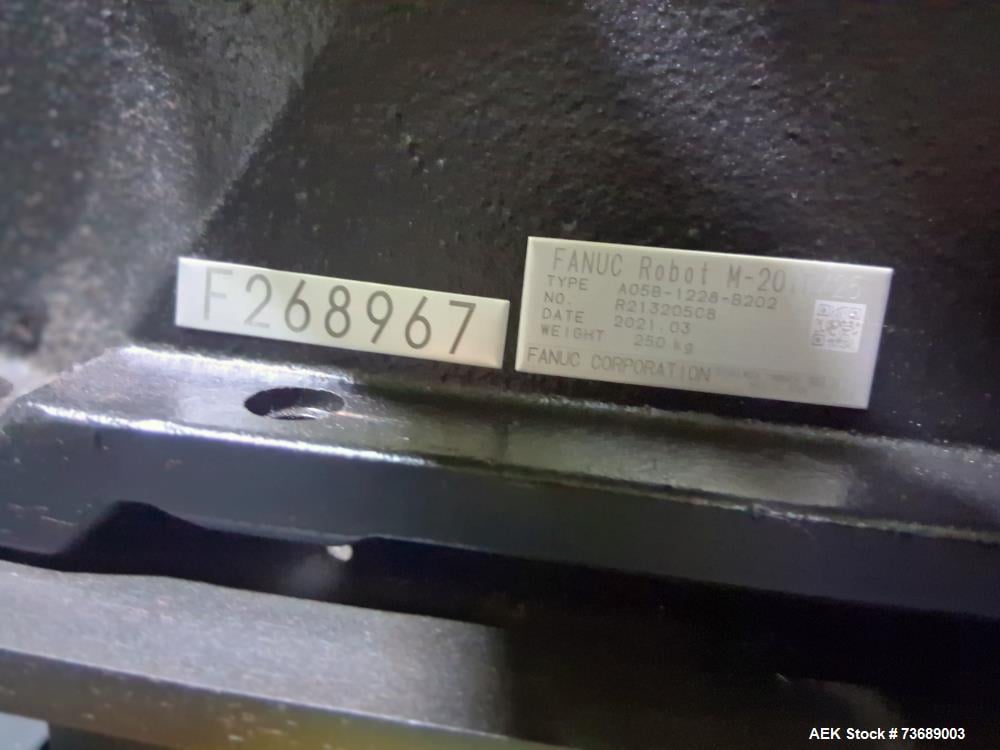 AWR, DC-2, Machine Tending Robotic Cell w/ Fanuc M-20iD/25 Robot, R-30iB Mate Plus Controller, 18 lb. Max - Image 4