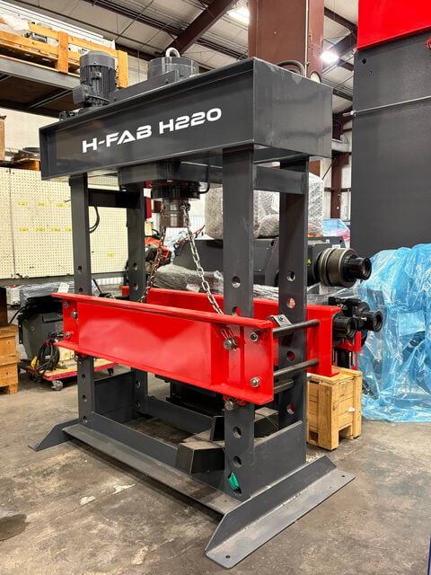 RMT #H-FAB-H-175, H frame hydraulic press (3 available) - Image 2