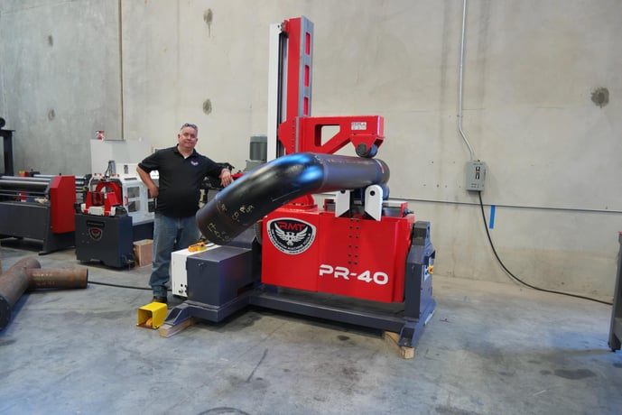 RMT #PR-24, Pipe Rotator, 2-24" capacity, 40 RPM (2 available) - Image 6