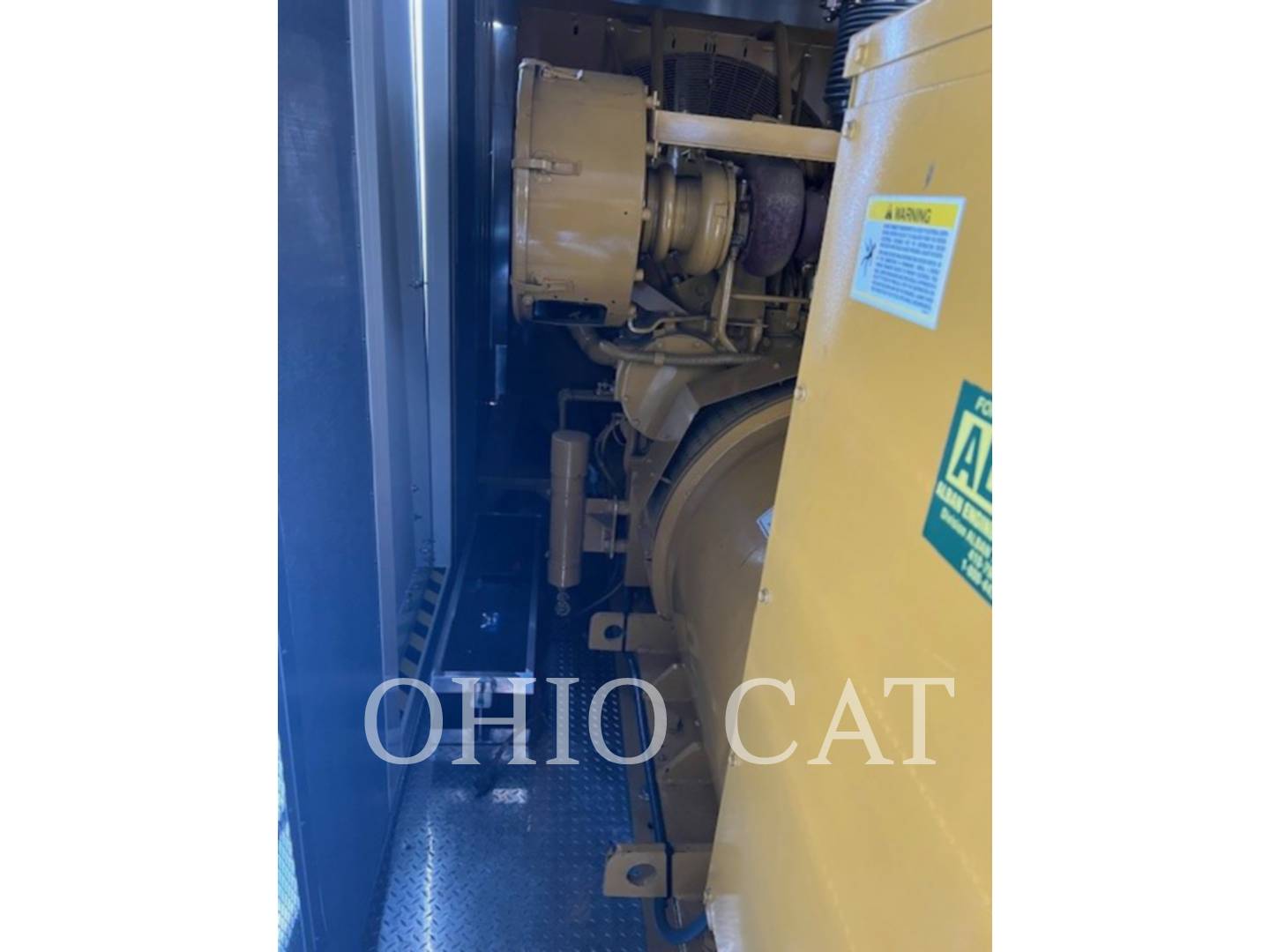 1250 KW Caterpillar XQ 1250, Mobile Generator Set, Diesel, 1800 RPM, 480V, 1786 hours, 1995 - Image 7