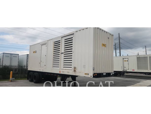 1000 KW Caterpillar XQ 1000, Diesel, 1800 RPM, 480V, 9435 hours, 2009 - Image 1