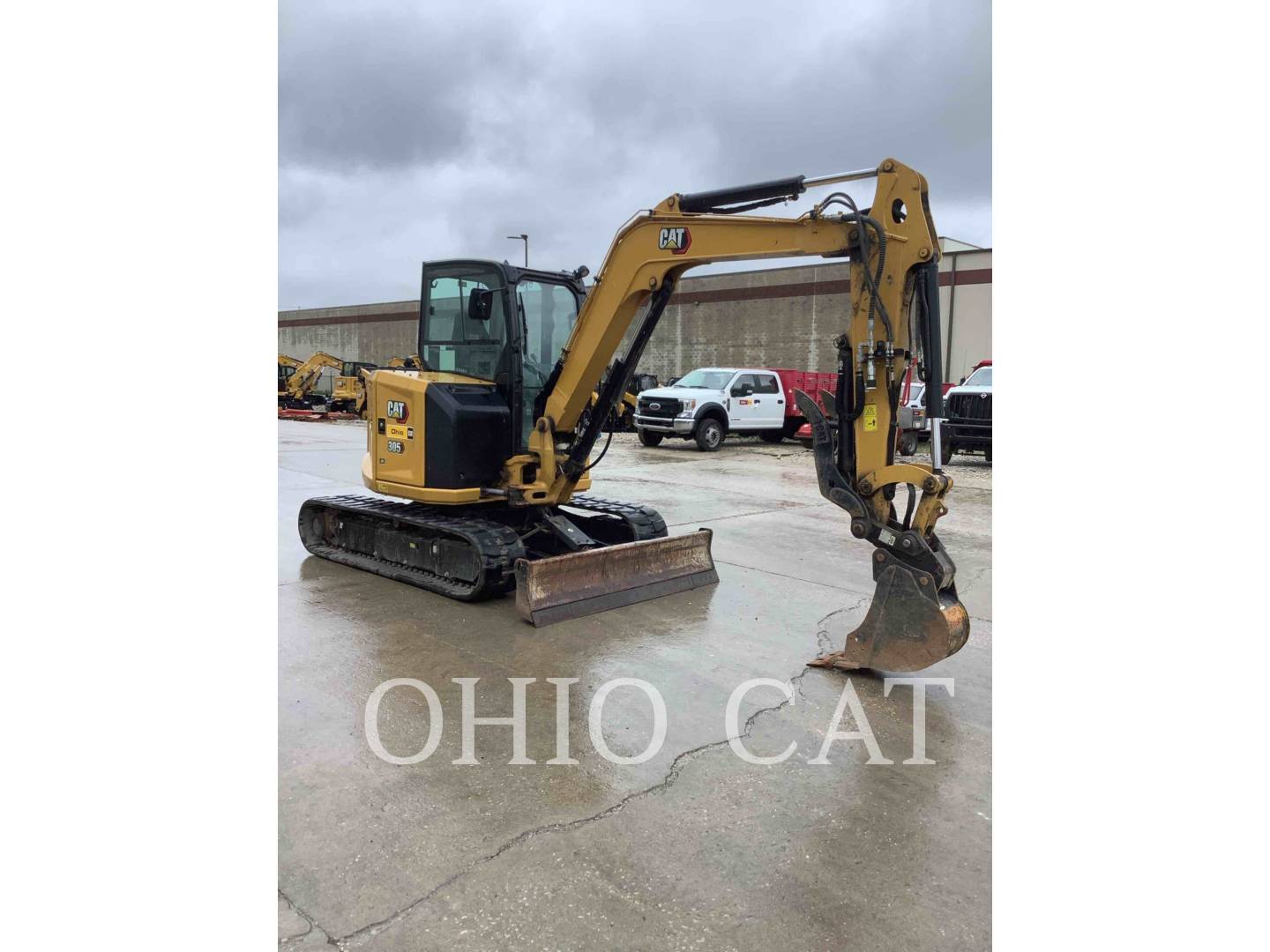 Cat 30507CR, Mini Excavator, 1060 hours, S/N: 5G502378, 2023 - Image 2