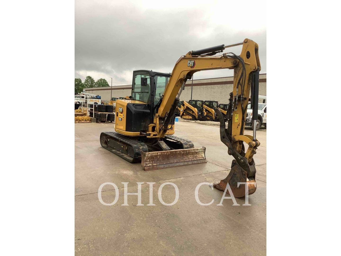 Cat 30507CR, Mini Excavator, 1428 hours, S/N: 5G502092, 2023 - Image 2