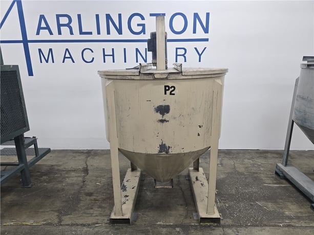 IMS #HM1000, Hurricane high-speed material blender, 931 lb. capacity, 26.6 cu. ft. hopper, 226 RPM, 1.5 HP - Image 1