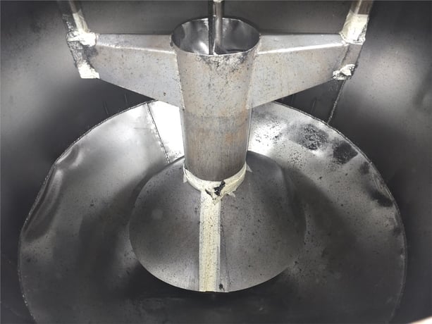 IMS #HM1000, Hurricane high-speed material blender, 931 lb. capacity, 26.6 cu. ft. hopper, 226 RPM, 1.5 HP - Image 4