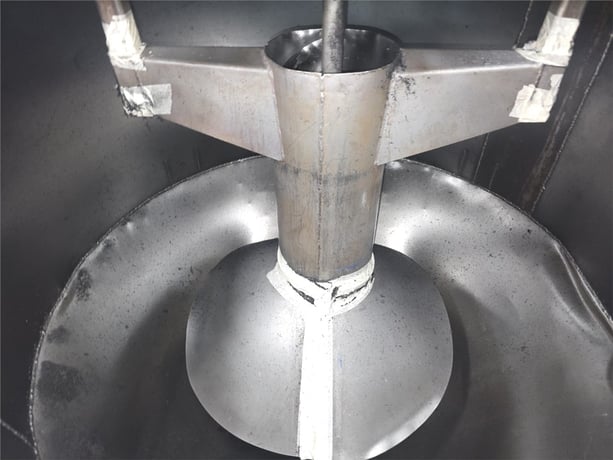 IMS #HM1000, Hurricane high-speed material blender, 931 lb. capacity, 26.6 cu. ft. hopper, 226 RPM, 1.5 HP - Image 5