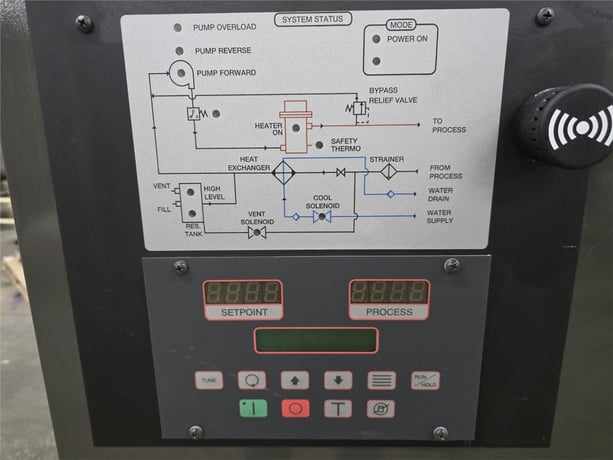100 KW Sterling #M2B-6017, temperature control oil unit, single zone, 5 HP pump, 150 psi, 480/3/60, NEMA 12 - Image 7