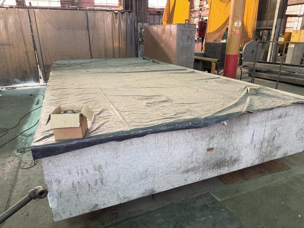 120" x 240" x 24" Rahn, granite surface inspection plate - Image 3