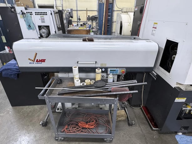 Okuma #Genos-L300-MYW, CNC turning center, 23.6" swing, 20.5" turning length, 10" chuck, 3,800 RPM, 12 - Image 9