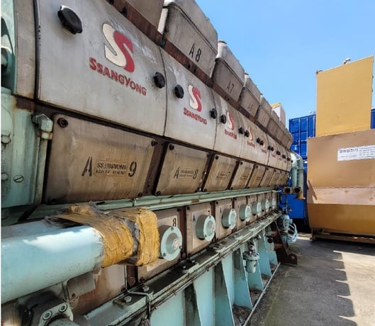 Man #18V28/32H, 3.6 MW, 6600 Volts, 60 Hz. HFO/Diesel Generator Set, 1999 (2 available) - Image 4